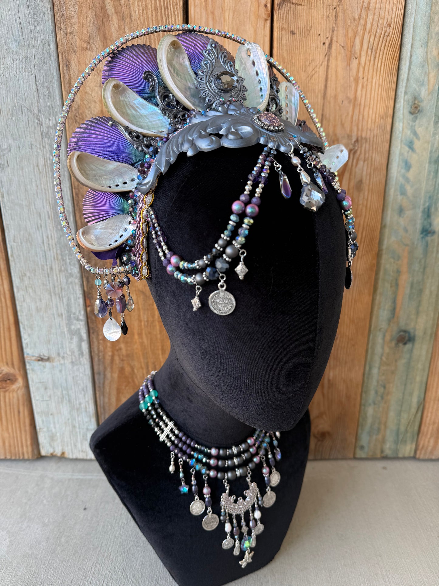 Mermaid Halo Headpiece “scylla” for Underwater Use