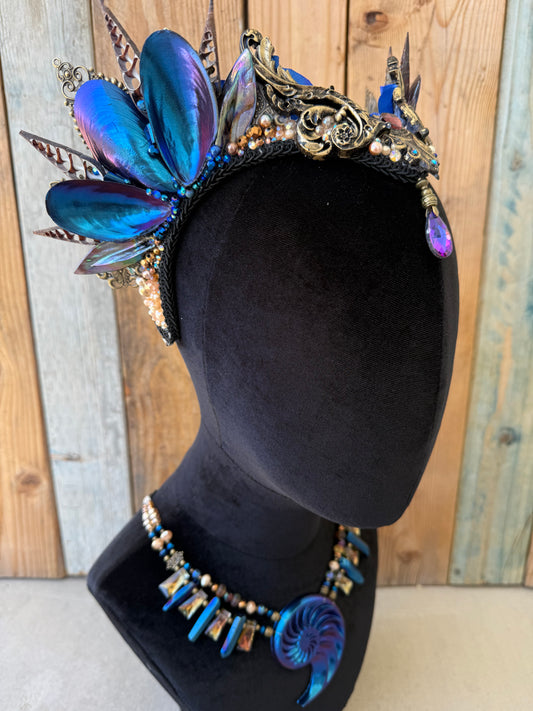 Mermaid Headpiece “Dascyllus” for Underwater Use