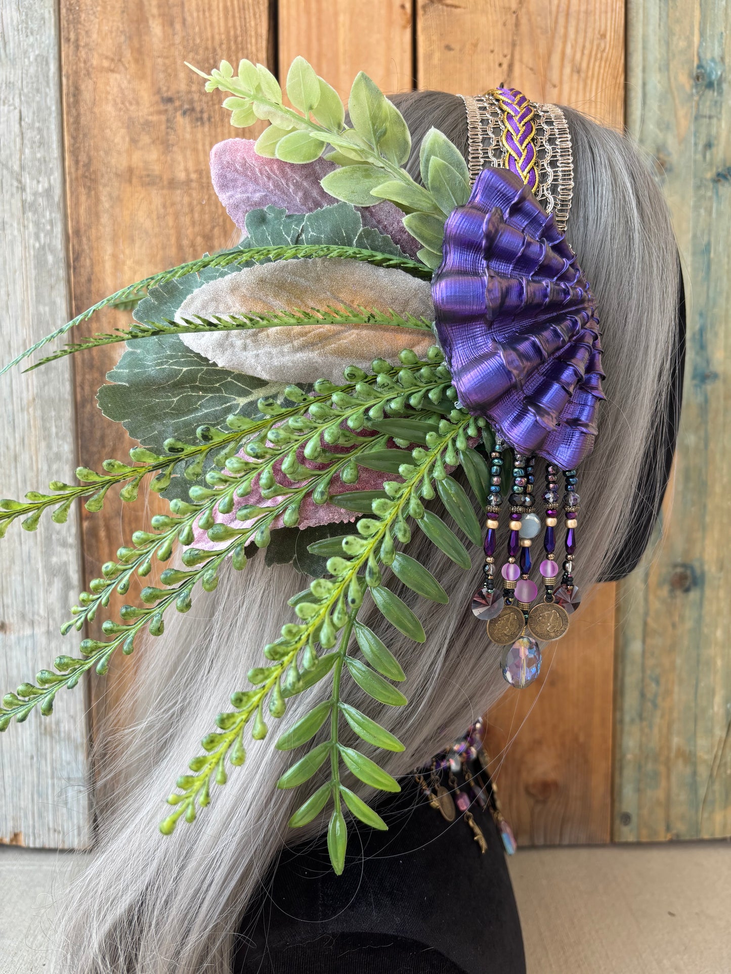 Mermaid Headpiece “Allie” for Underwater Use