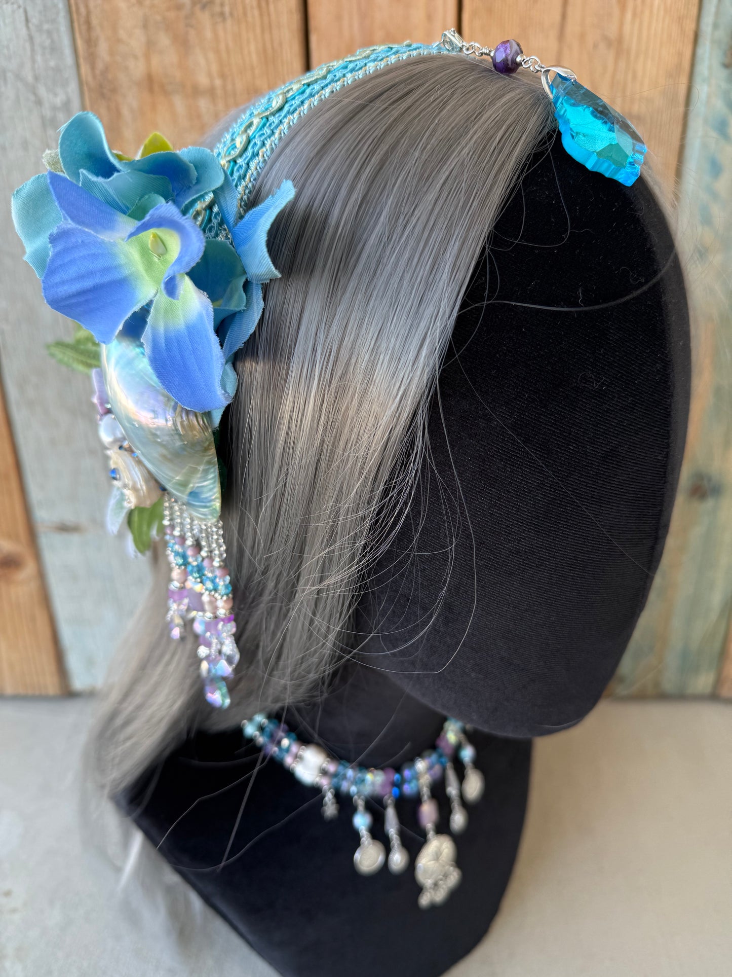 Mermaid Headpiece “Ithil” for Underwater Use