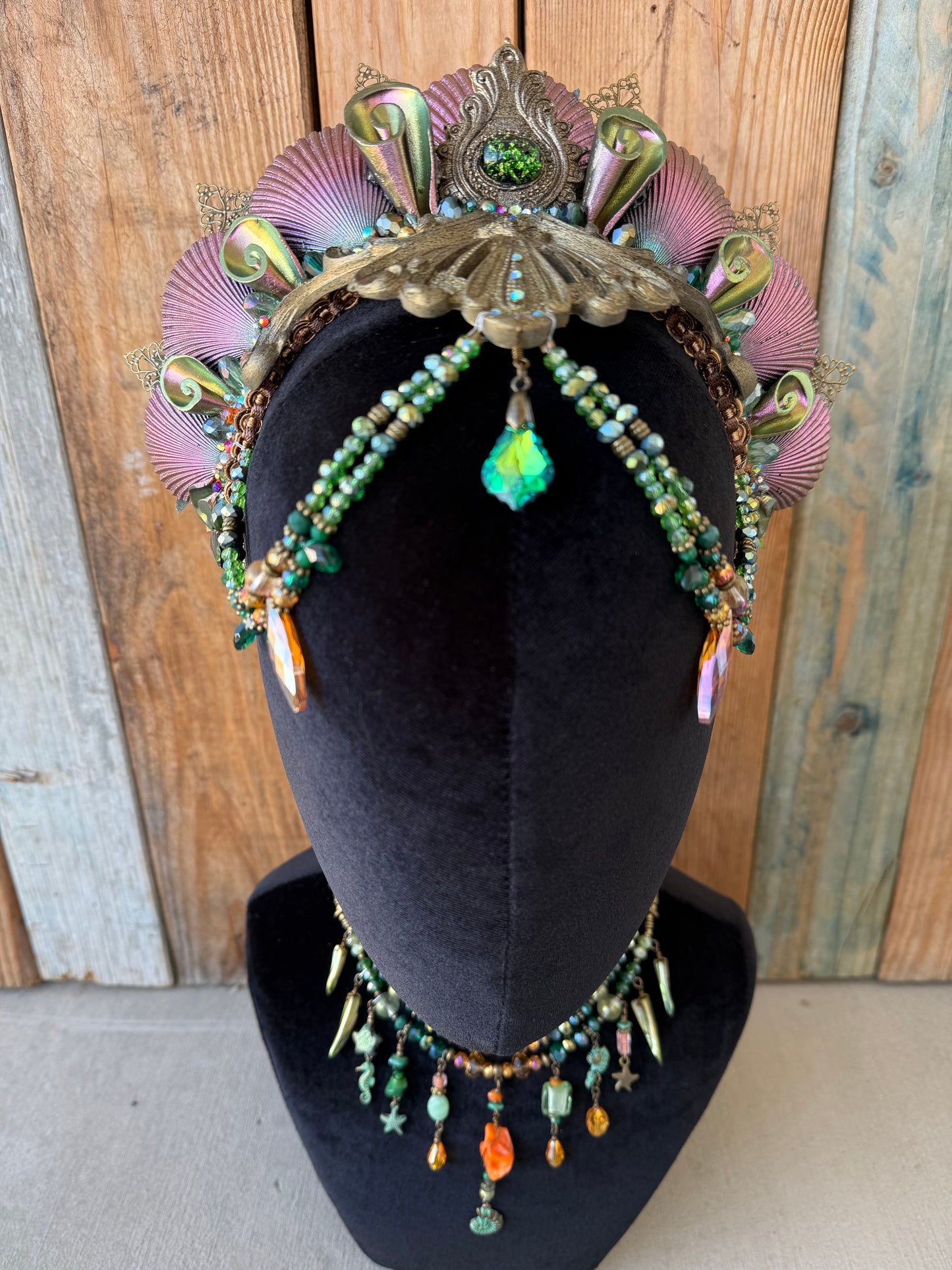 Mermaid Headpiece “Naccarii” for Underwater Use