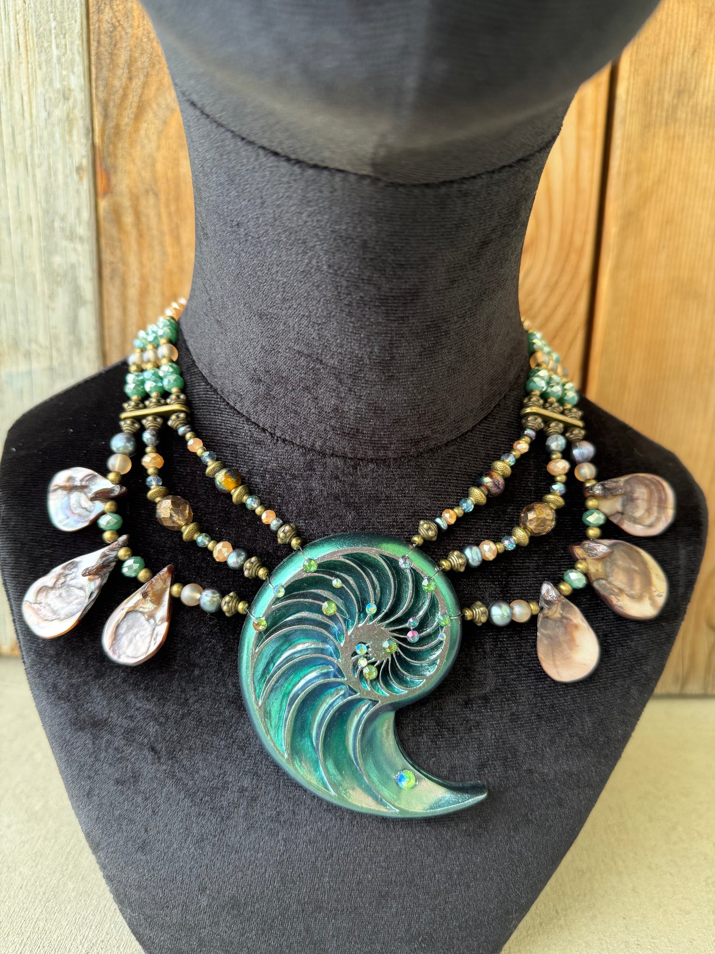 Mermaid Crown Headpiece “Neptune” for Underwater Use