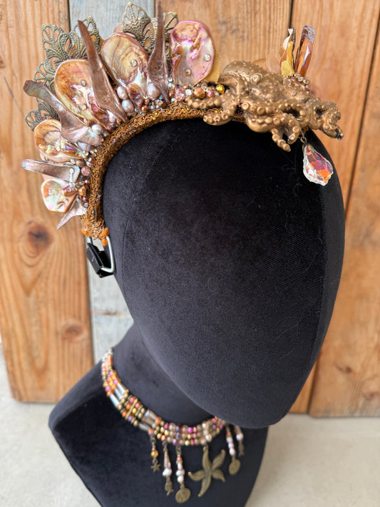 Mermaid Headpiece “Amandae” for UnderwaterUse
