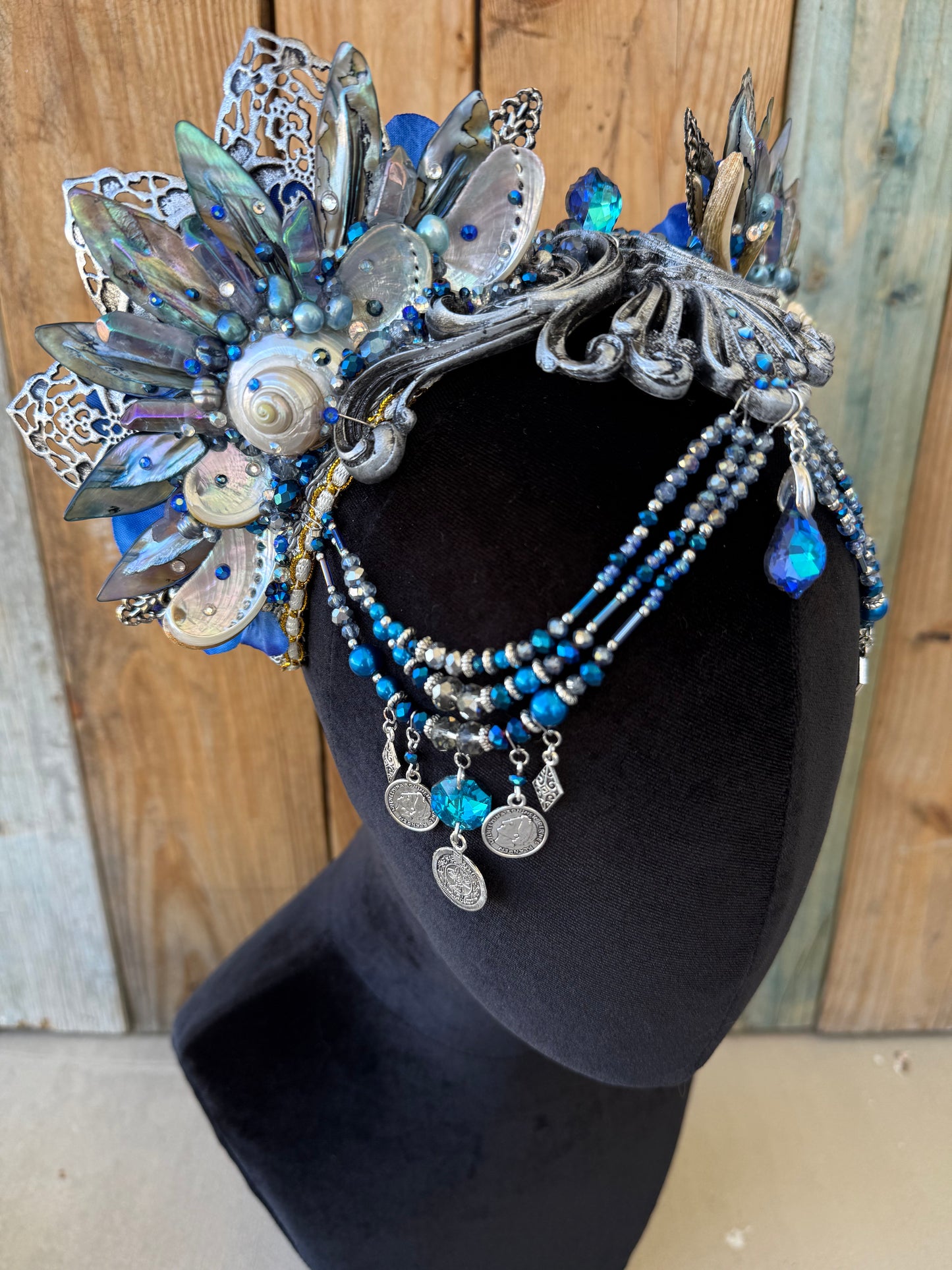 MTO Mermaid Crown Headpiece “Makaira” for Underwater Use
