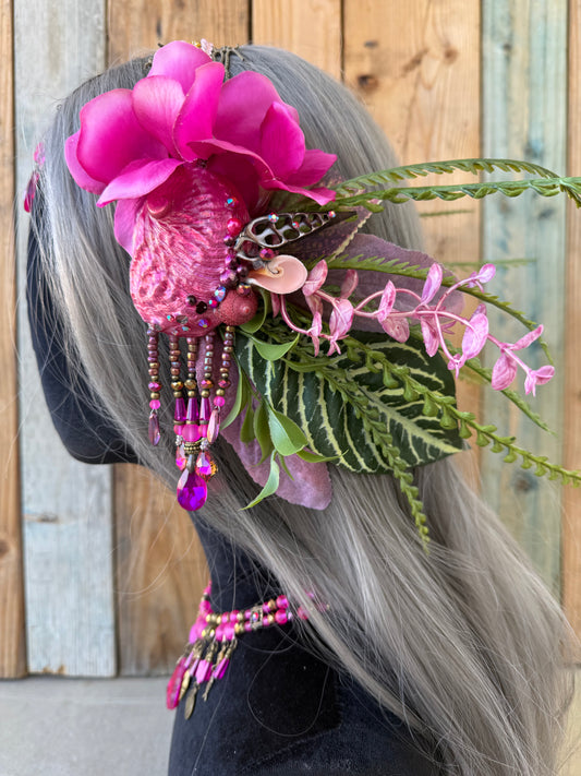 Mermaid Headpiece “Rani” for Underwater Use