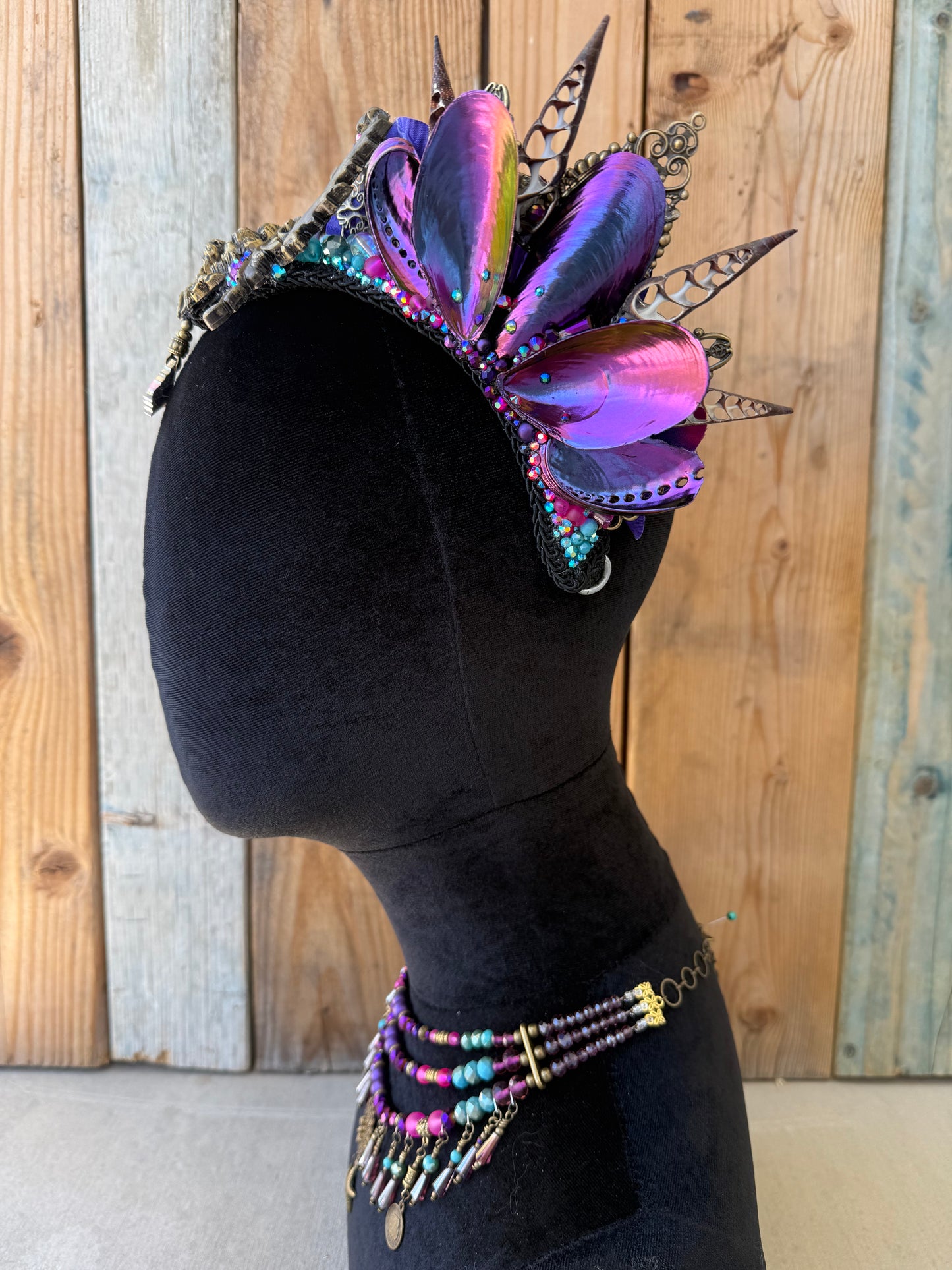Mermaid Headpiece “Pristella” For Underwater Use
