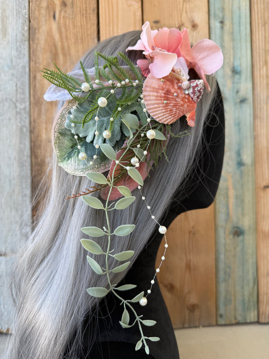 Mermaid Hairpiece Natural 2