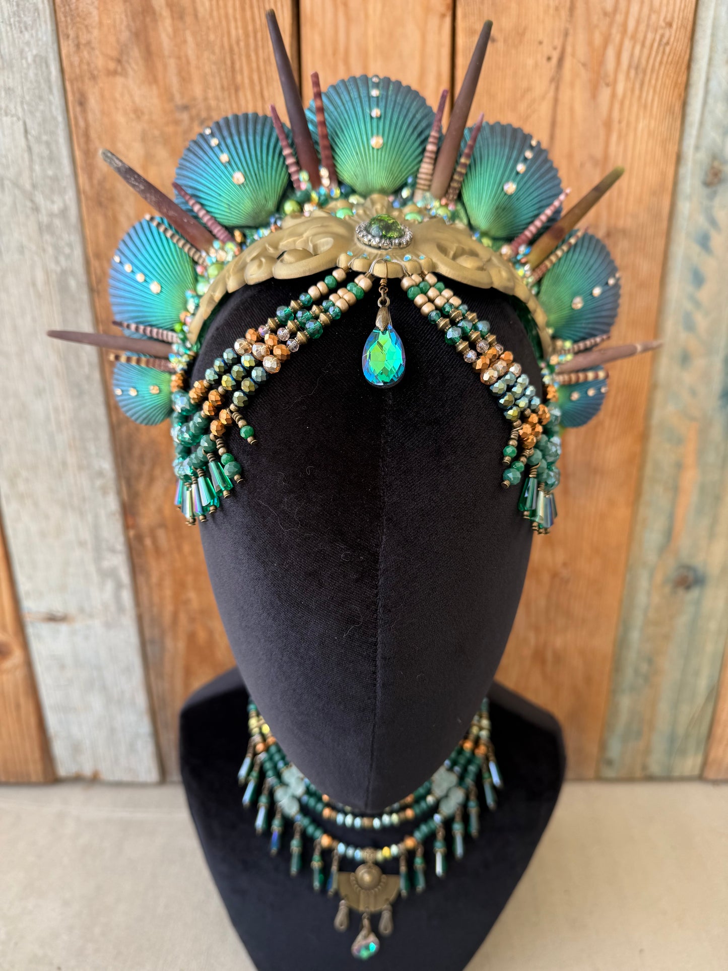 Mermaid Headpiece “Tetrazona” for Underwater Use