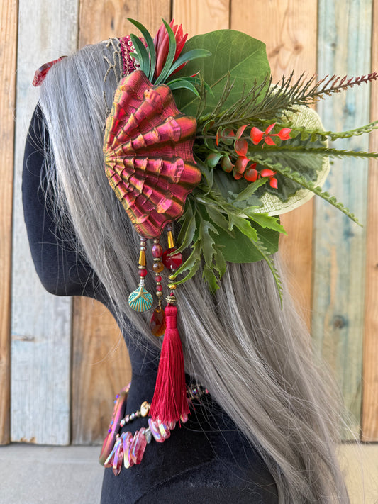 Mermaid Headpiece “Etelis” for Underwater Use