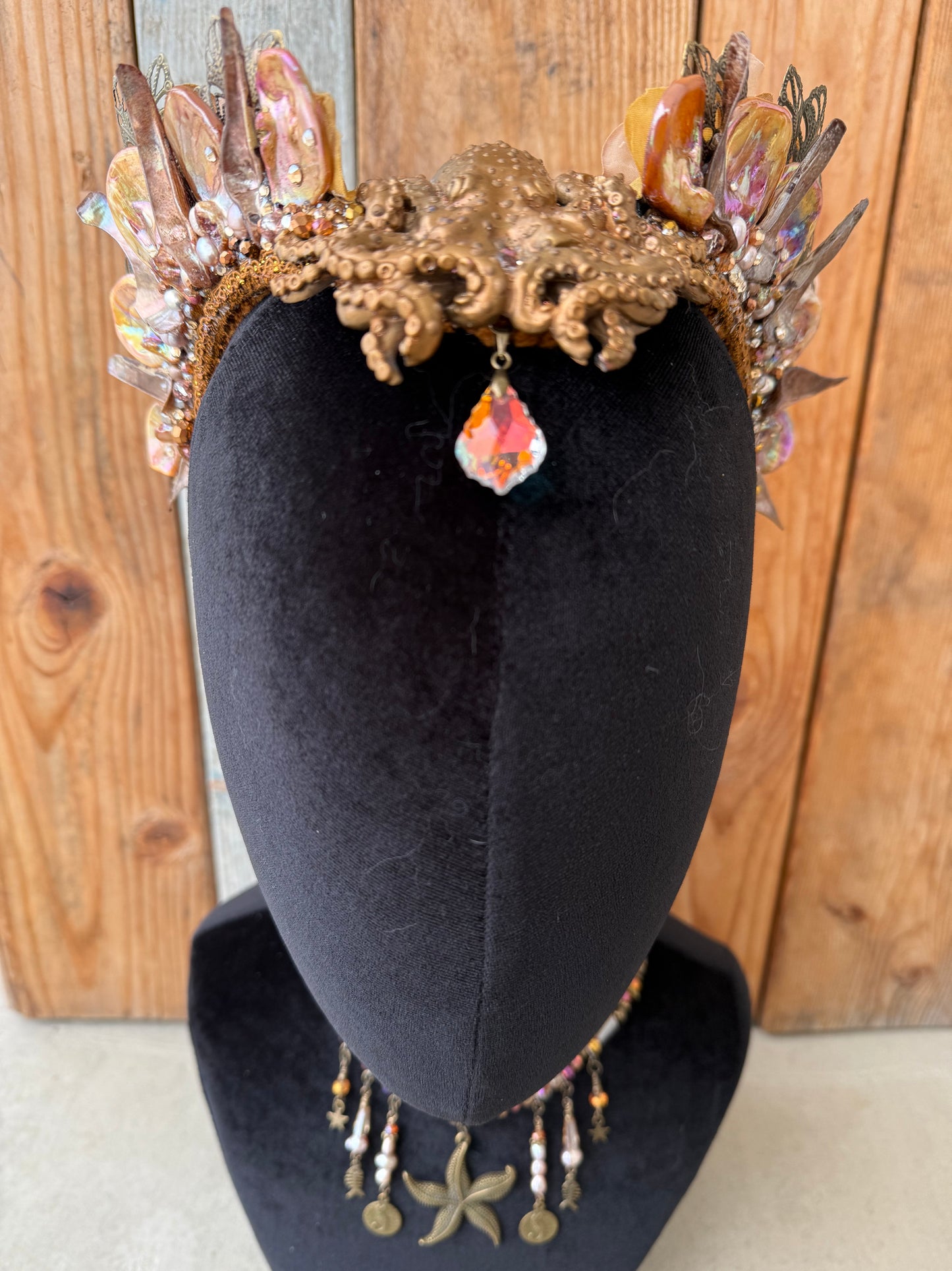 Mermaid Headpiece “Amandae” for UnderwaterUse