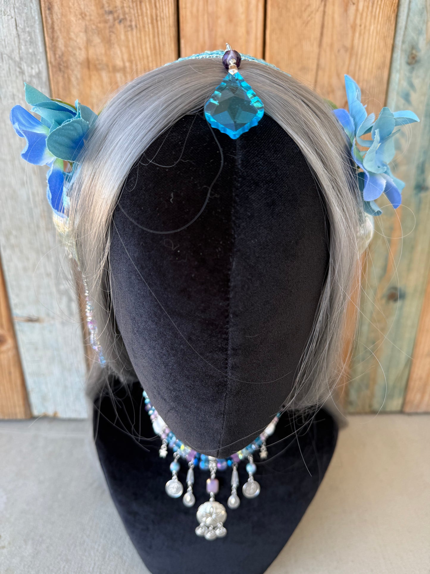 Mermaid Headpiece “Ithil” for Underwater Use