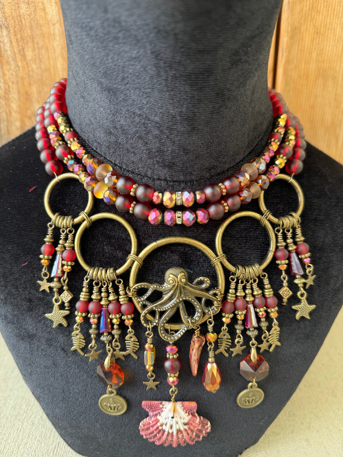 Mermaid Headpiece “Acadian” for Underwater Use