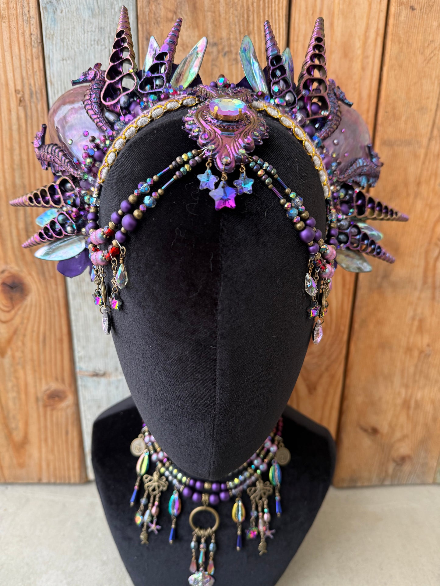 Mermaid Headpiece “Anthias” for Underwater Use