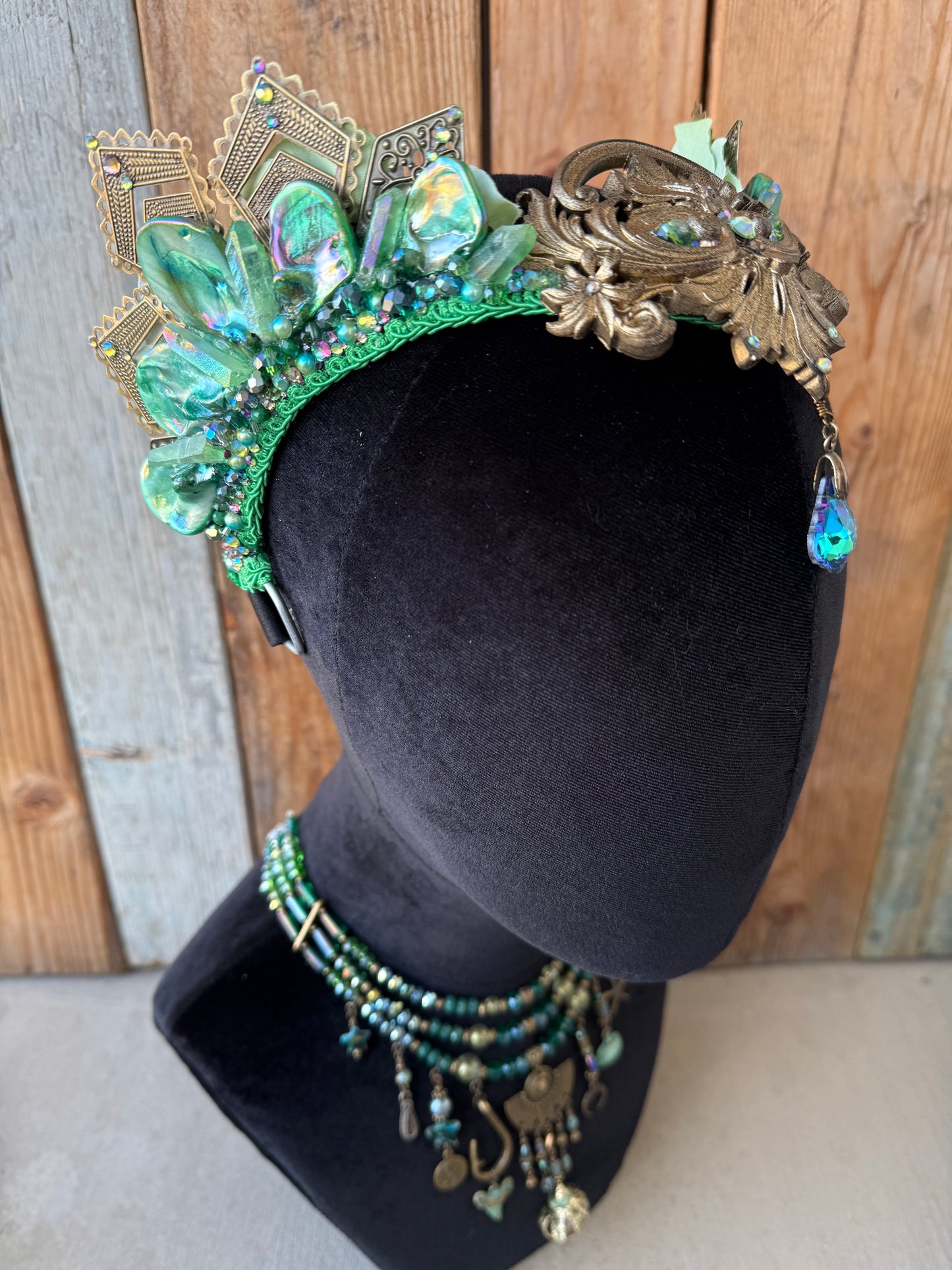 Mermaid Headpiece “Mikadoi” for Underwater Use