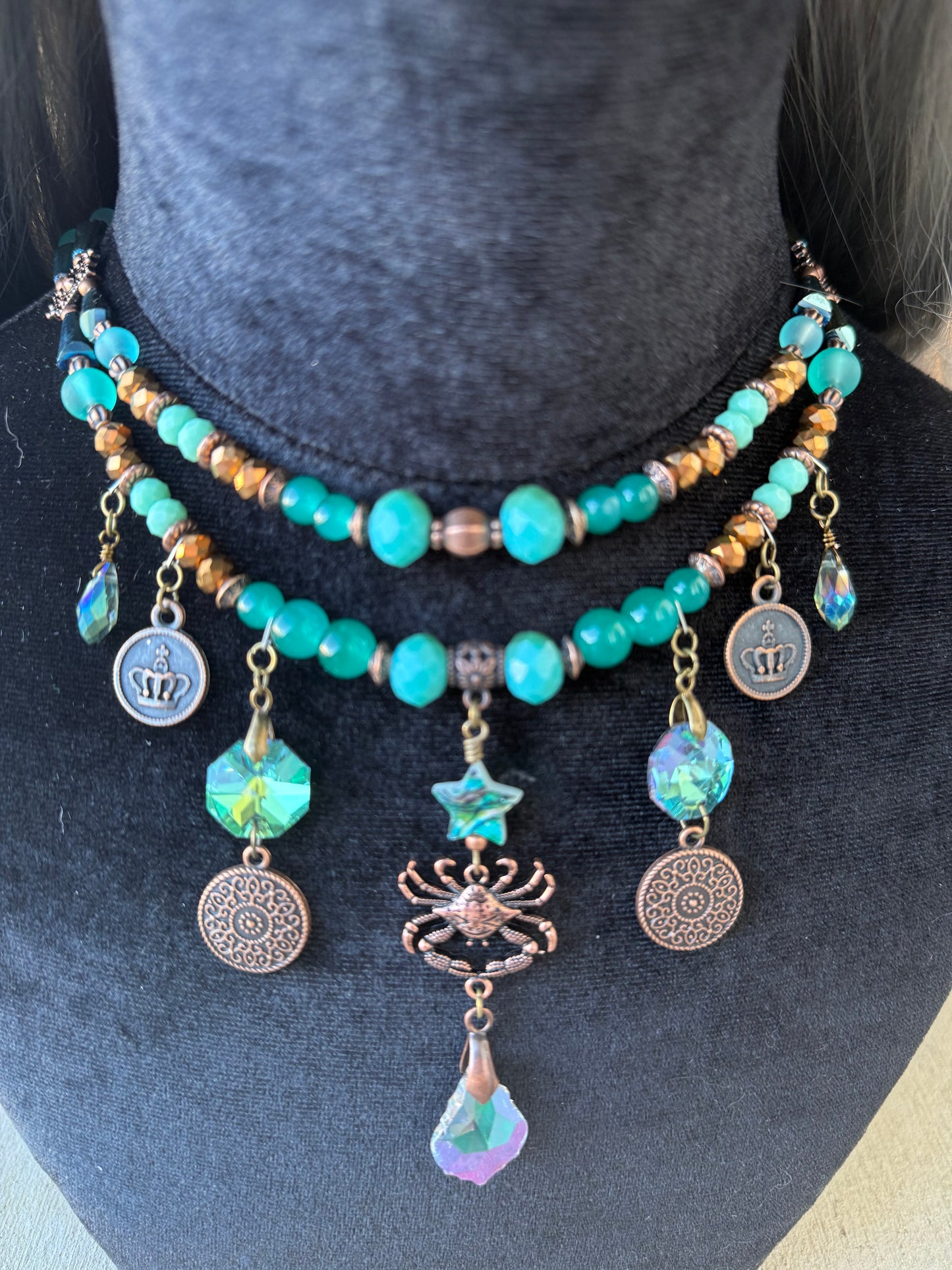 Mermaid Headpiece “Druma” for Underwater Use