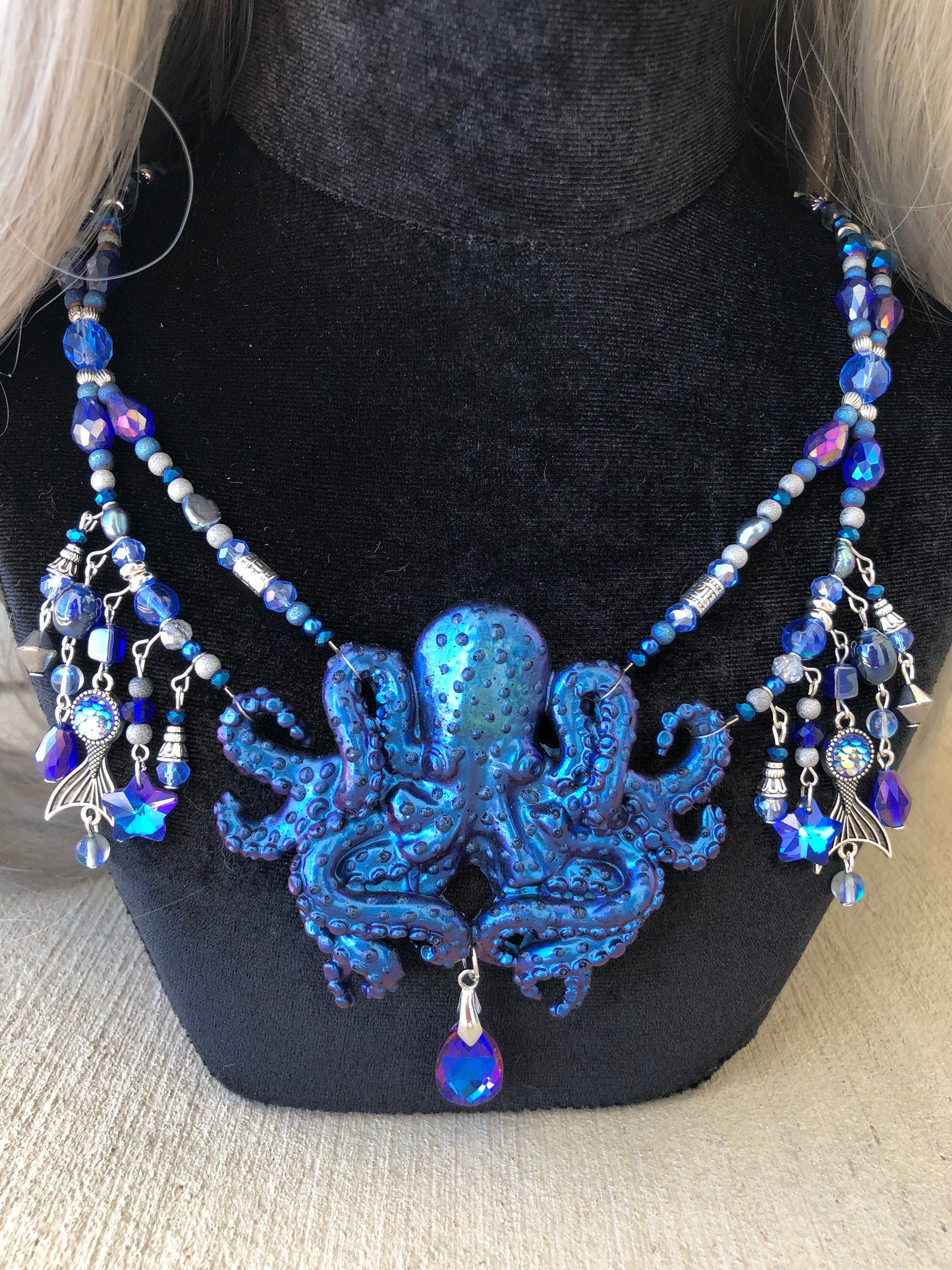 Mermaid Crown Super Shift Halo Crown for Underwater Use With Necklace