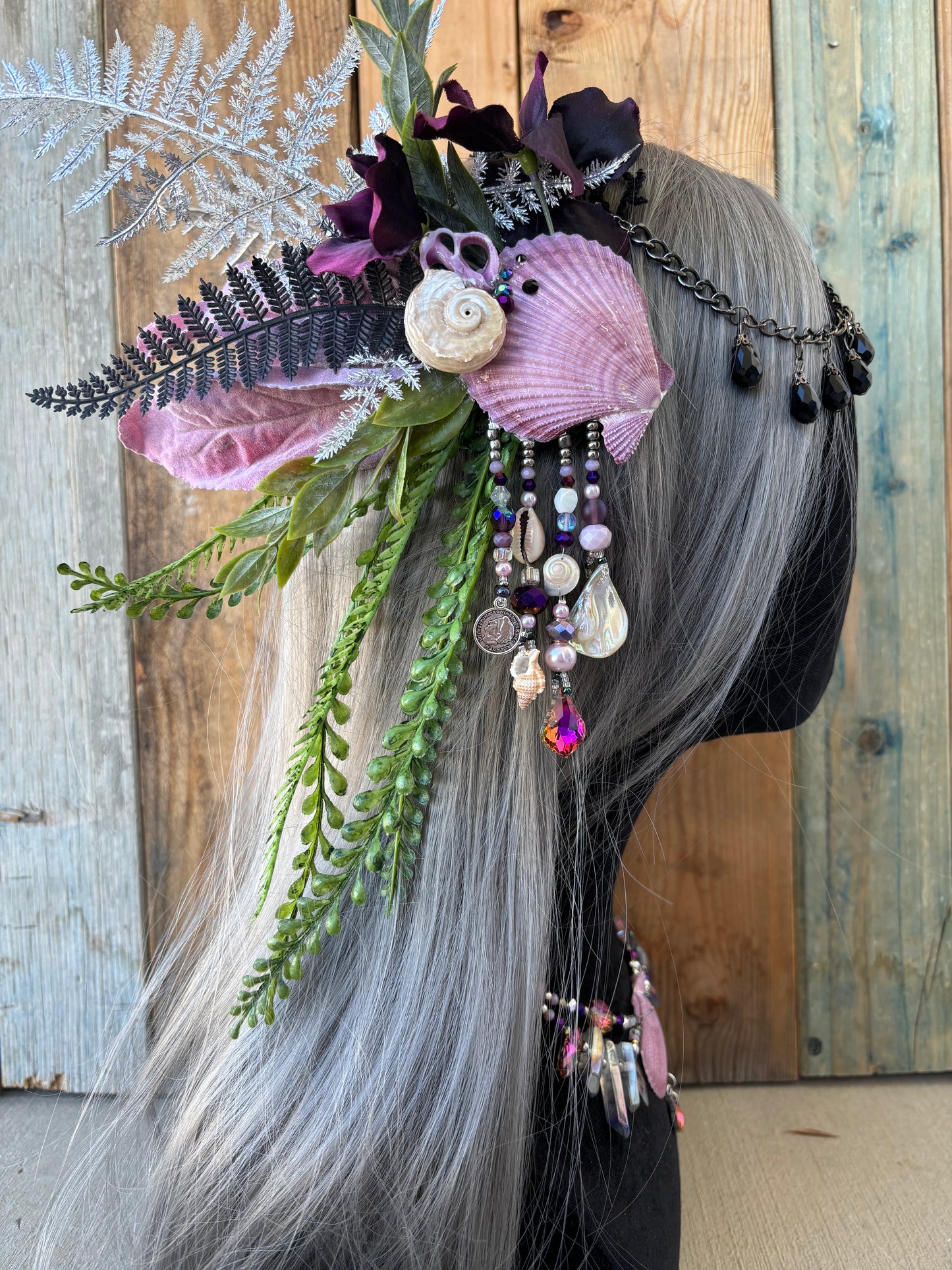 Mermaid Headpiece “Helio” for underwater use