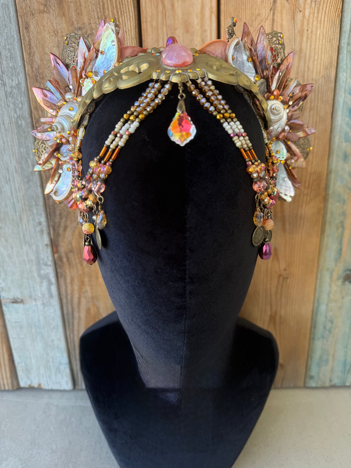 MTO Mermaid Crown Headpiece “Jupiter” for Underwater Use