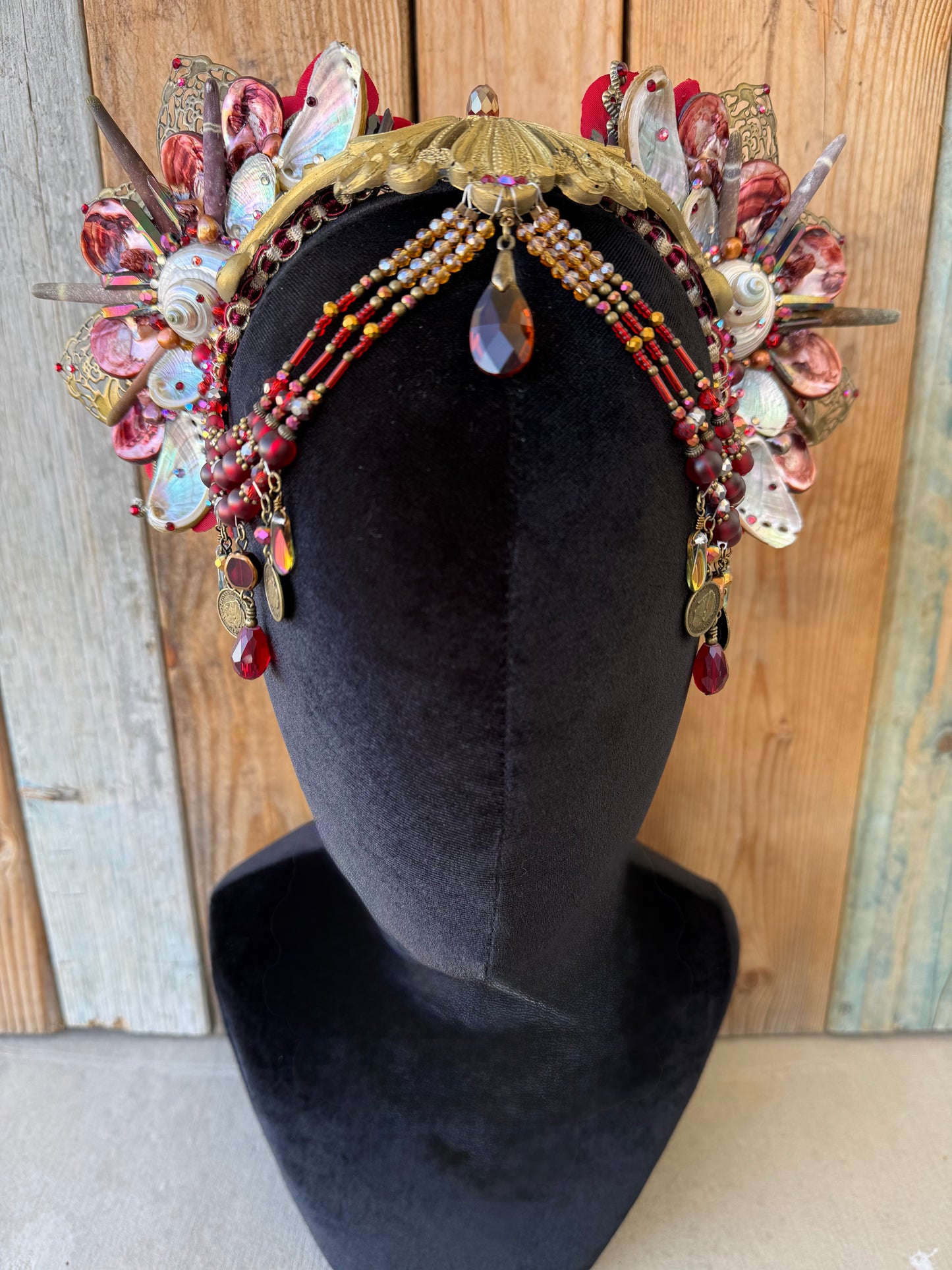 MTO Mermaid Crown Headpiece “Maars” for Underwater Use
