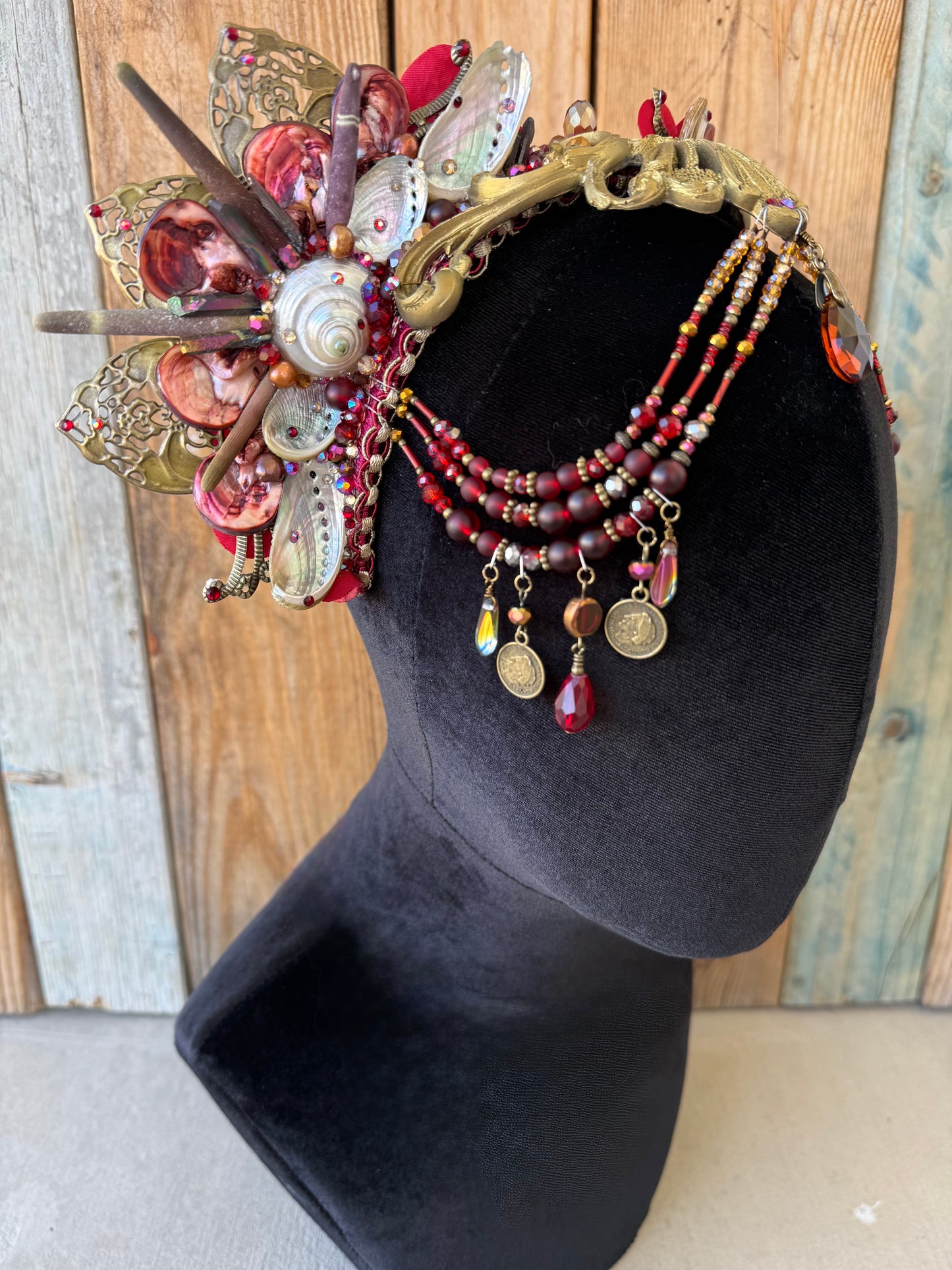 MTO Mermaid Crown Headpiece “Maars” for Underwater Use