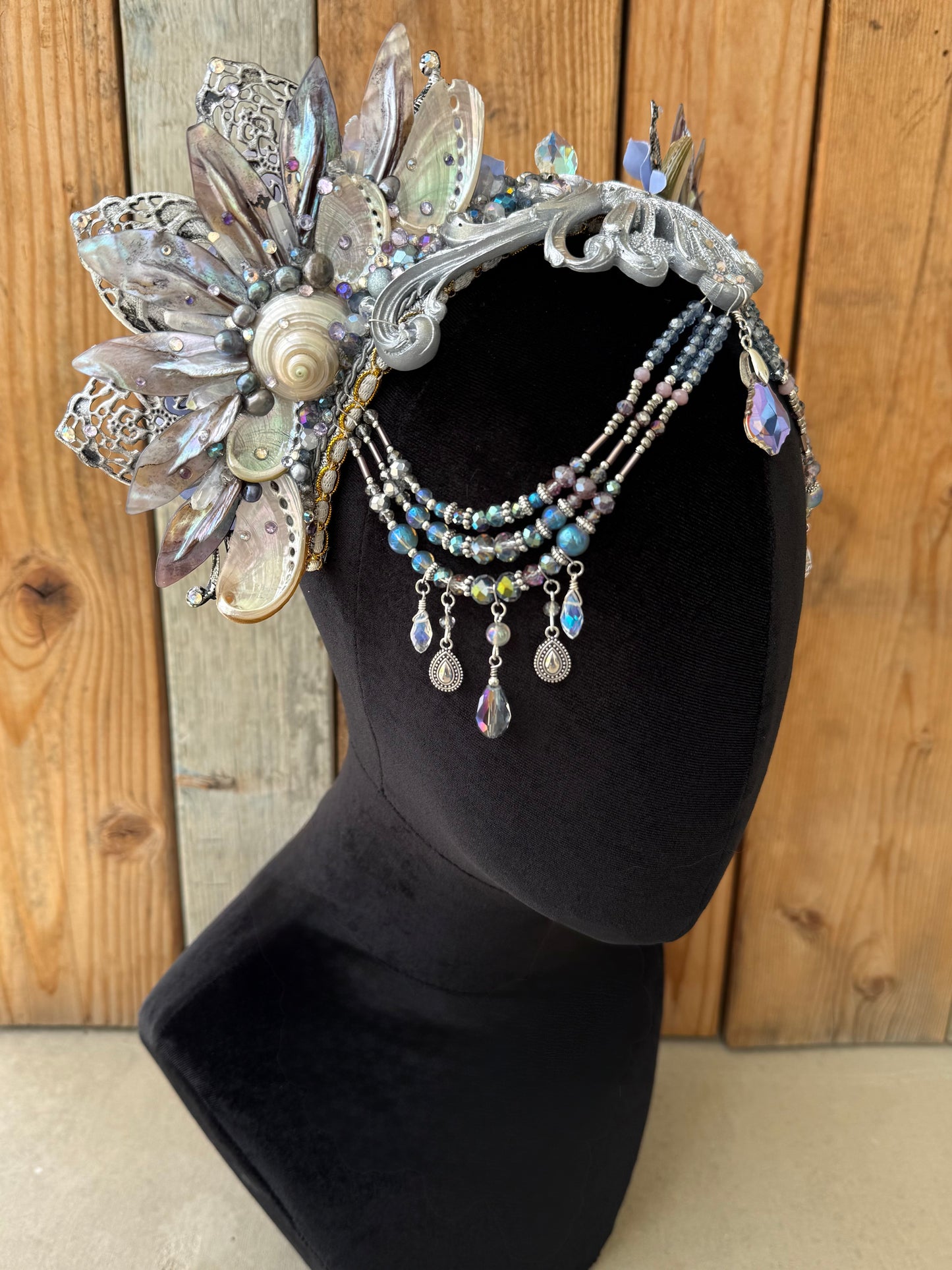 MTO Mermaid Crown Headpiece “Slither” for Underwater use