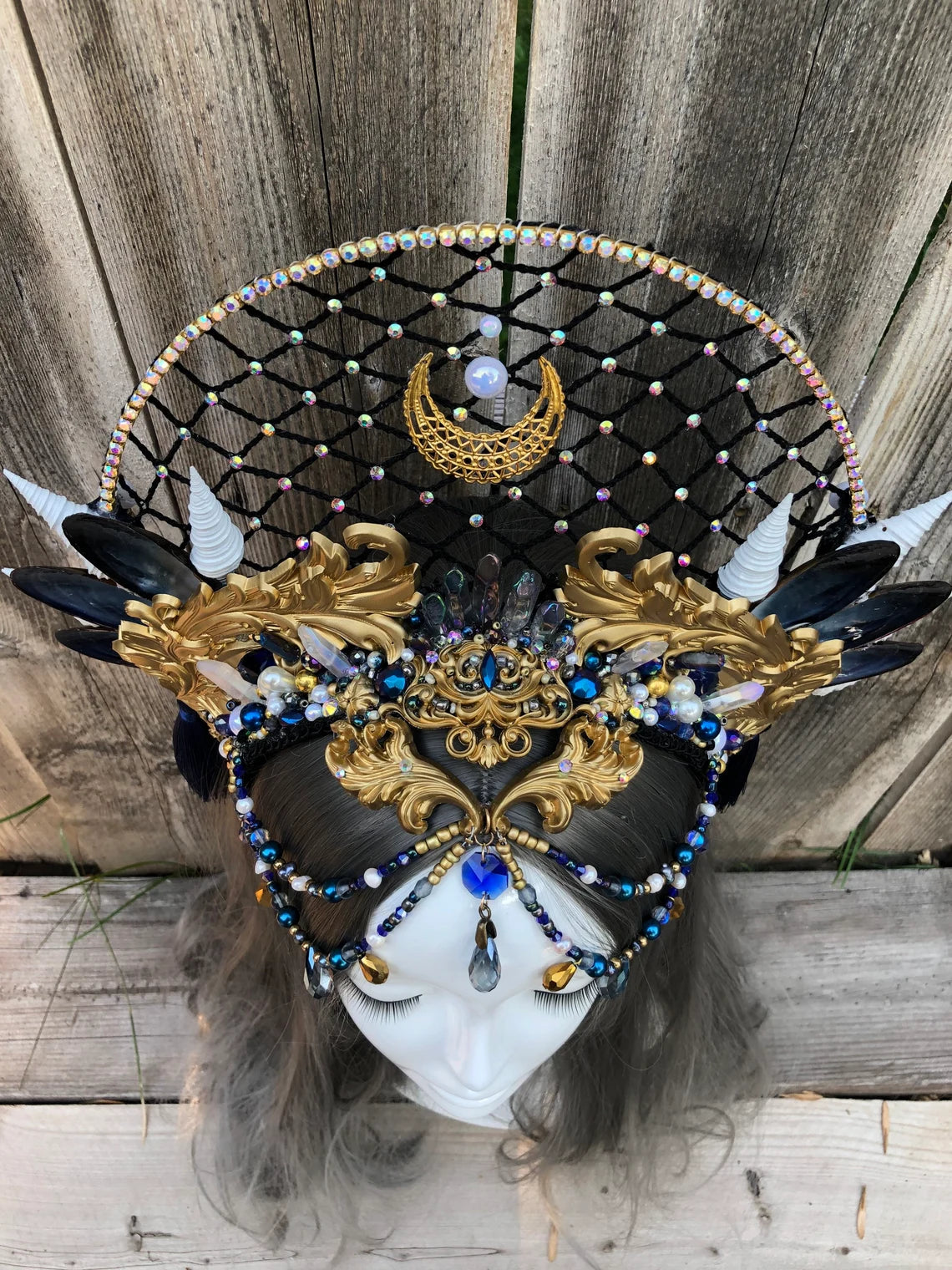 Mermaid Halo Shell Crown For Under Water Use