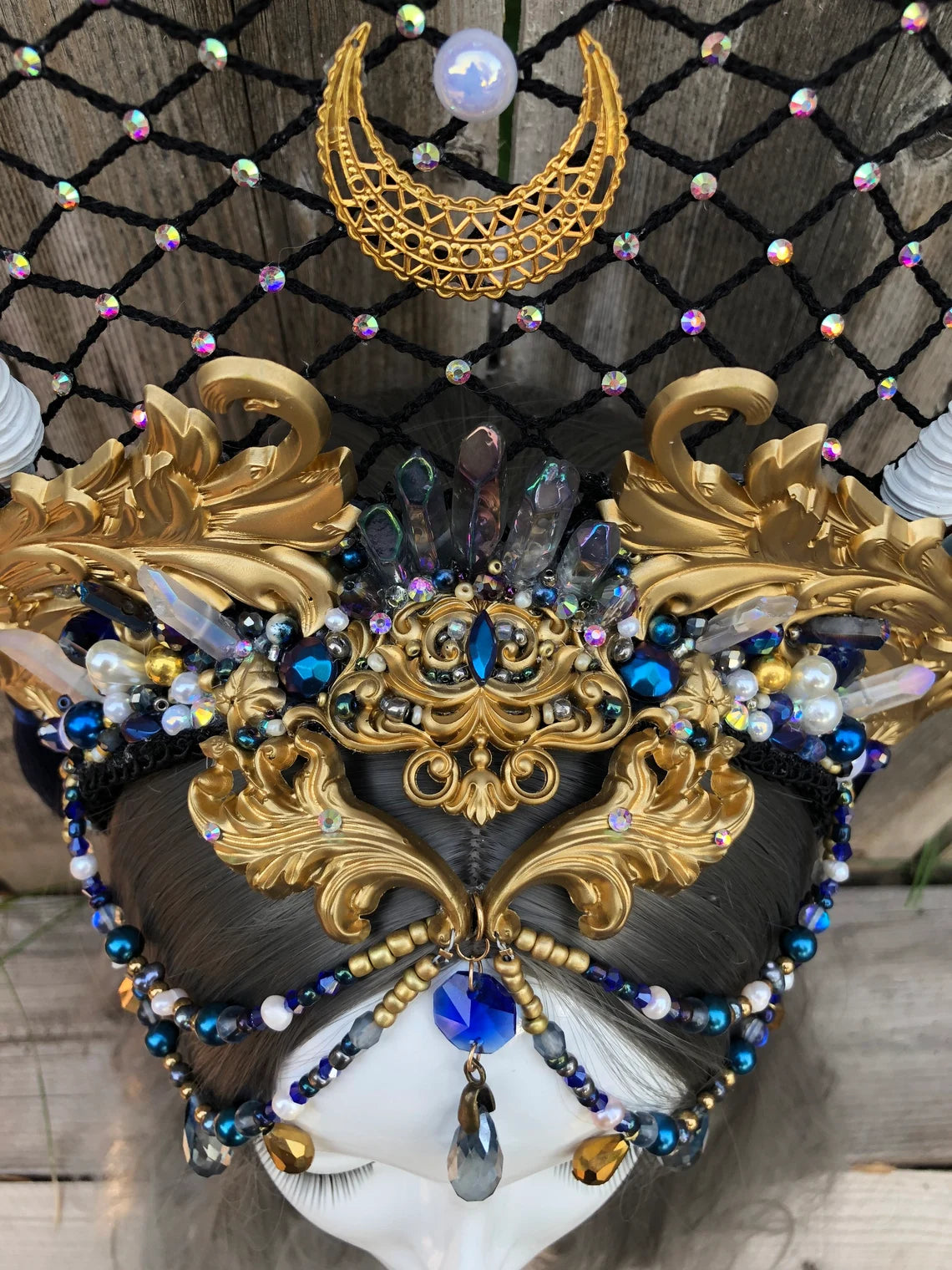 Mermaid Halo Shell Crown For Under Water Use
